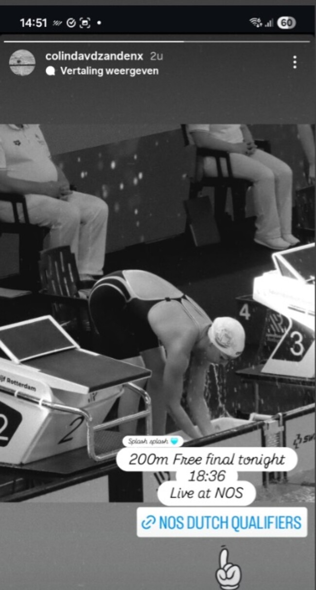 Colinda in de A-finale dutch qualifier